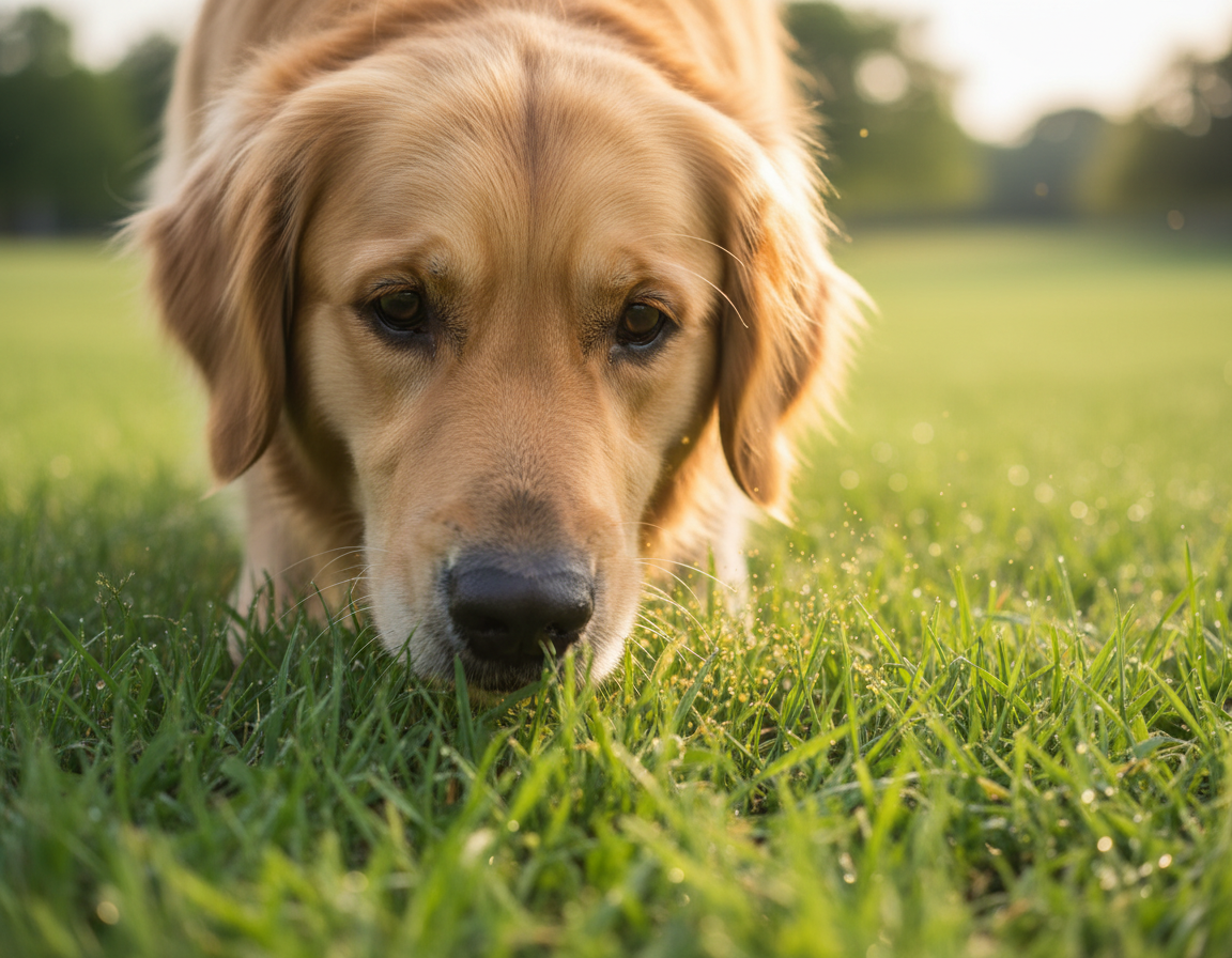 Psy a alergénne trávy – ako reagujú?