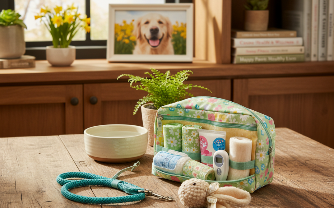 Jarná lekárnička pre majiteľov psov – čo by mala obsahovať?