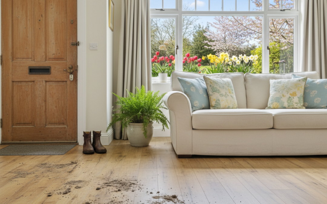 Jarné blato a prechádzky – ako udržať domácnosť čistú?