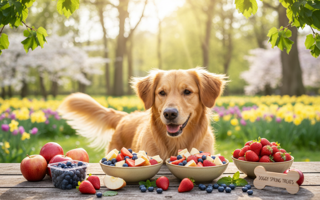 Jarné ovocie a zelenina pre psov – čo môžeš podávať?