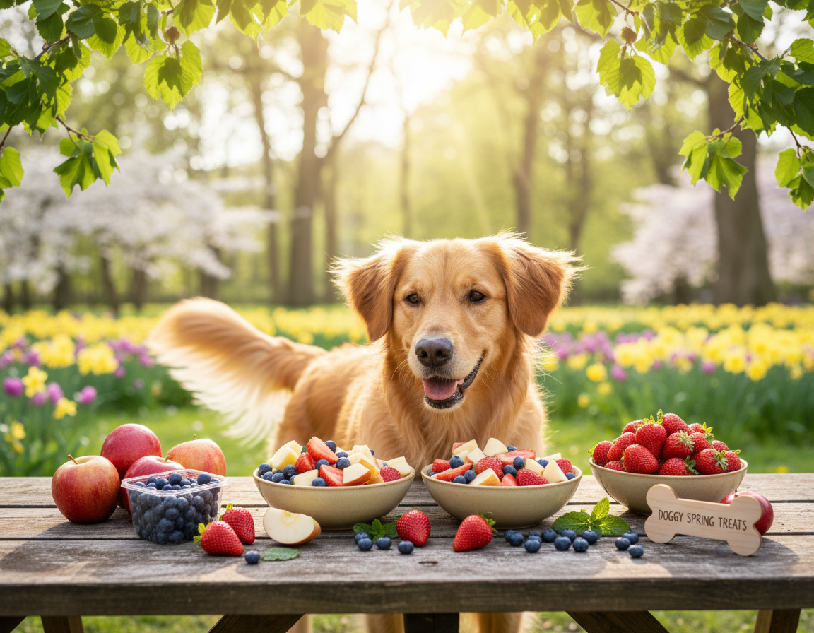 pes jar odporúčané ovocie