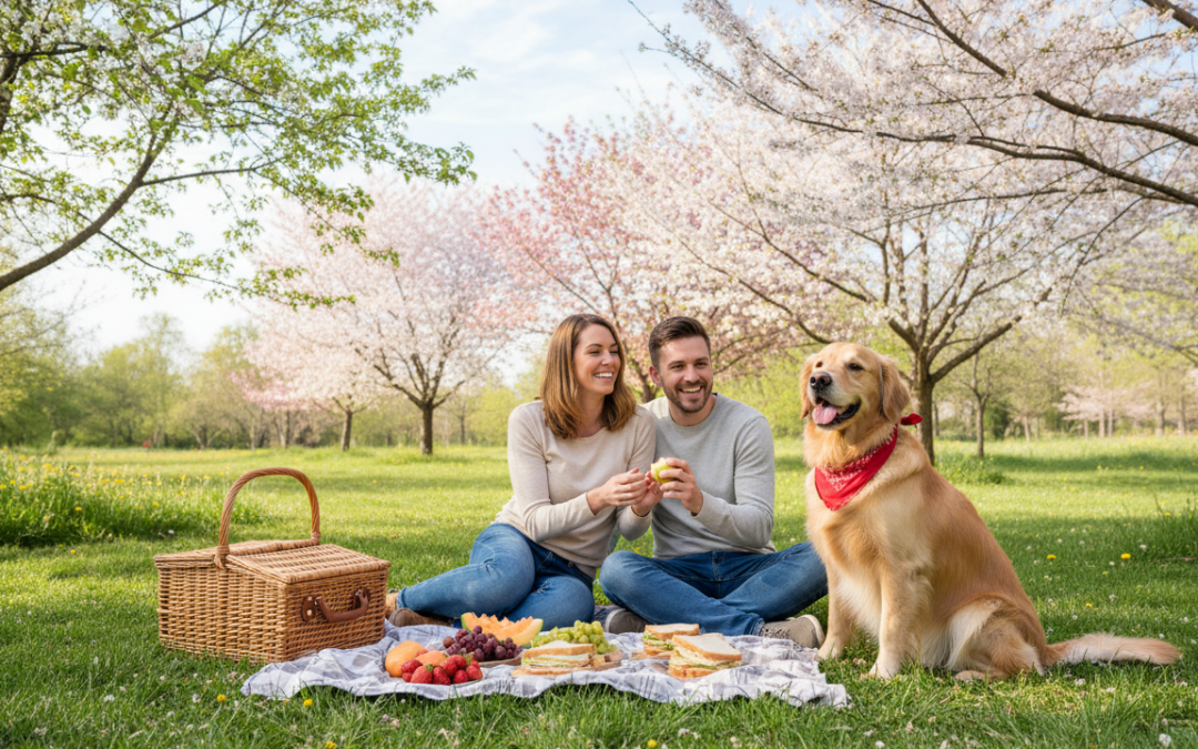 Jarný piknik so psom – tipy na bezpečný zážitok