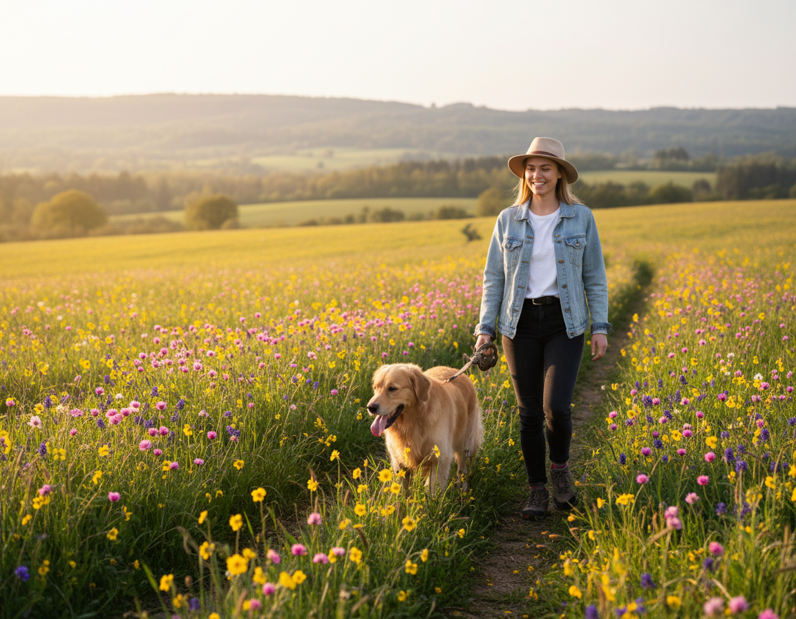 pes-jar-prechadzka pes jar prechádzka