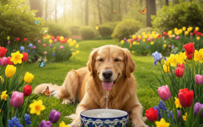 Blog 19 Pitný režim psov na jar – na čo si dať pozor?