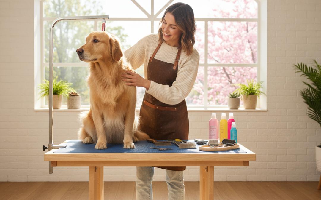 Jarná starostlivosť o srsť – kefy, techniky a frekvencia