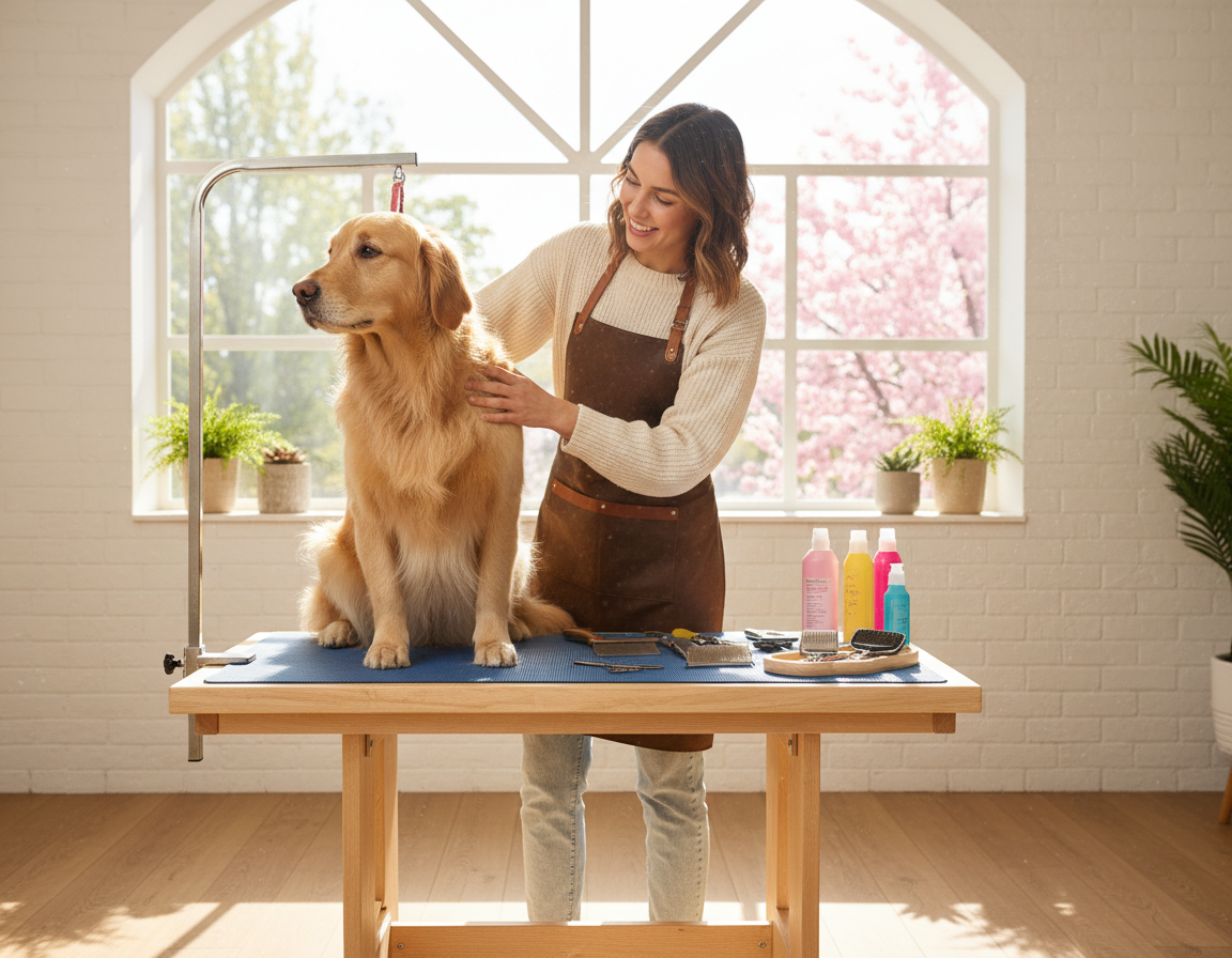 pes jar starostlivosť o srsť