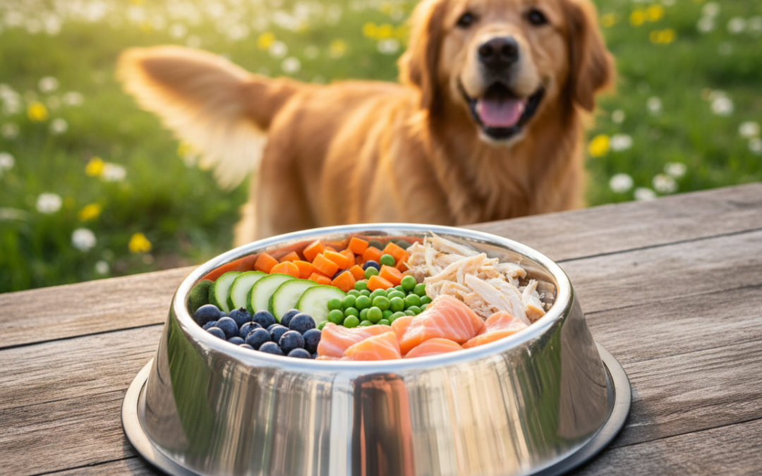 Jarná strava psa – ľahšia alebo výdatnejšia?