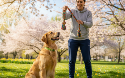 Blog 18 Jarný tréning správania psa – prečo je teraz najlepší čas?