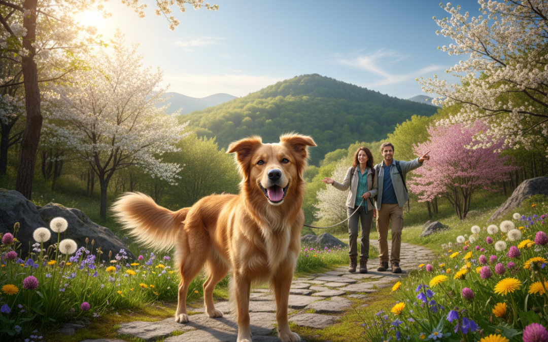 Jarná turistika so psom – na čo si dať pozor pred odchodom