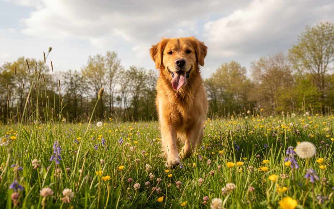 Jarné zmeny počasia a správanie tvojho psa