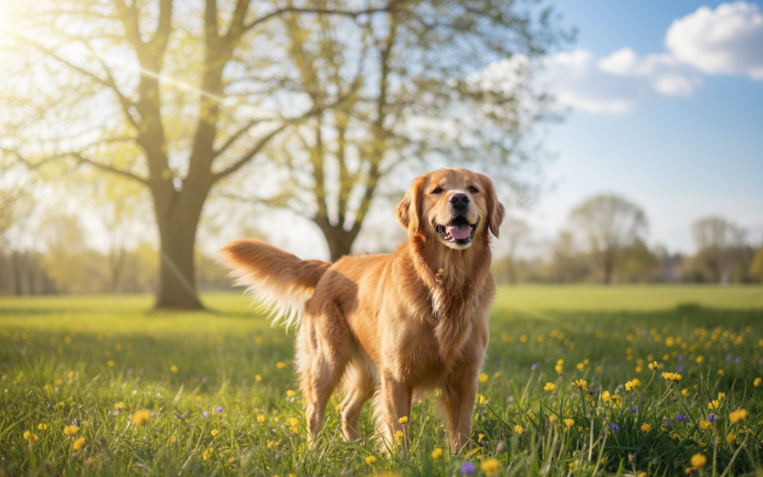 Vplyv jarných zmien svetla na psa