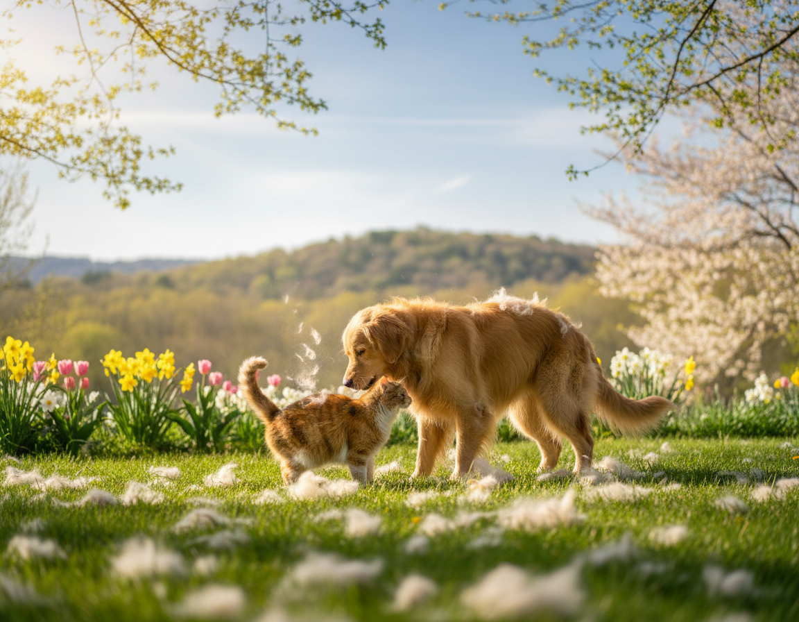 pes jar vypadávanie srsti