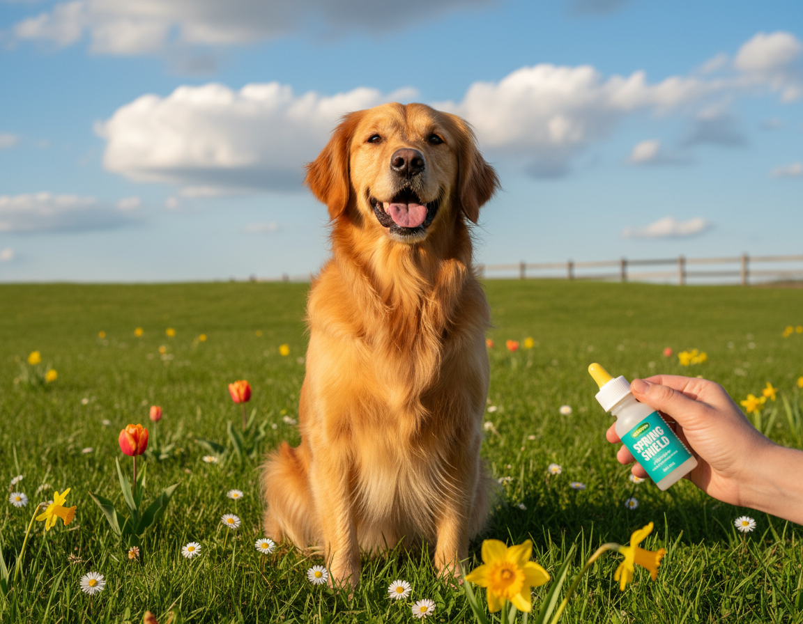 pes jar začiatok boja proti blchám