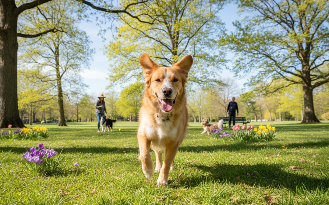 Prečo je pes na jar aktívnejší?
