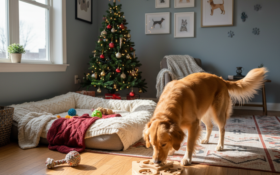 Kreatívne aktivity pre psov aj v malom byte počas zimy