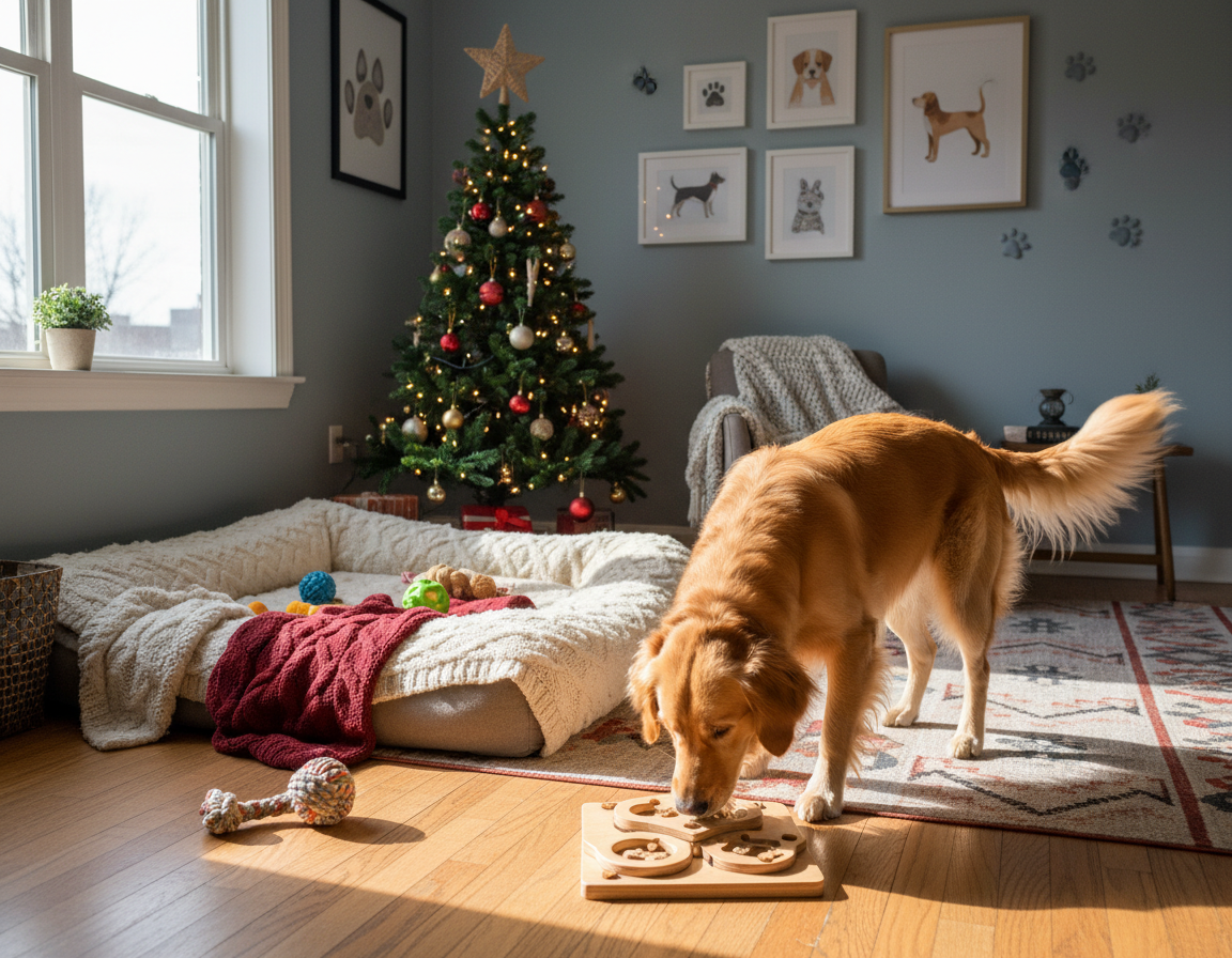 pes zima aktivity na malom priestore