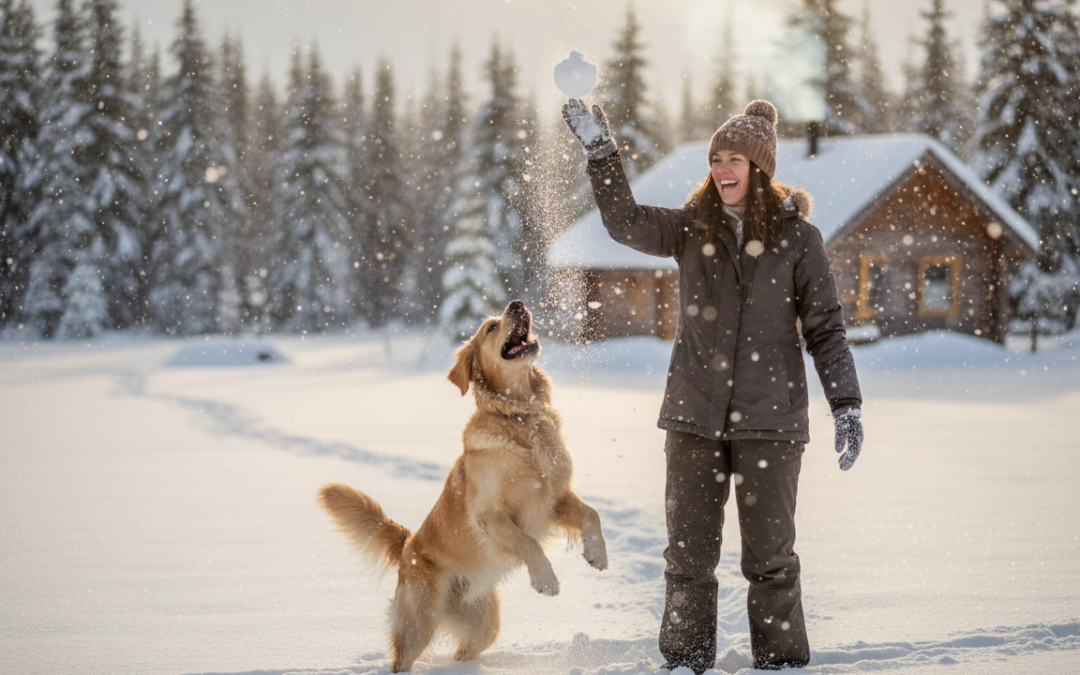 Hry na budovanie vzťahu počas chladných dní – pre psa aj majiteľa