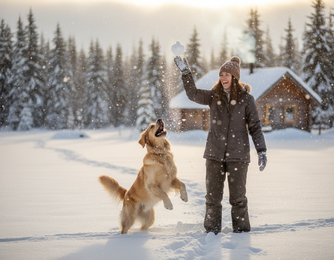 pes-zima-hra-na-budovanie-vztahu pes zima hra na budovanie vzťahu