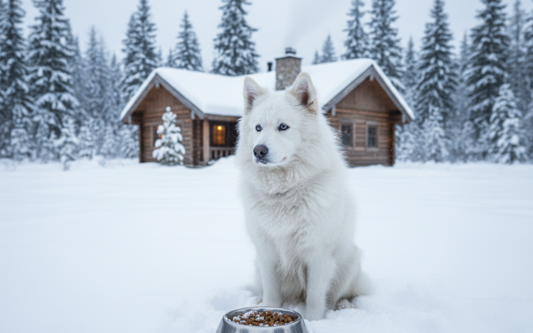 Čo robiť, ak pes v zime nechce jesť?