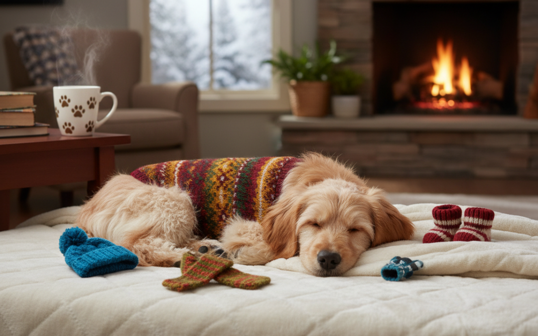 Teplé textílie pre psa – čo sa oplatí používať v zime?