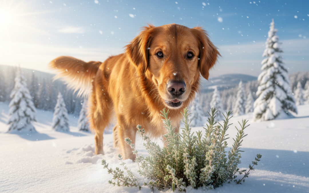 Najlepšie prírodné posilňovače imunity pre psa v zime