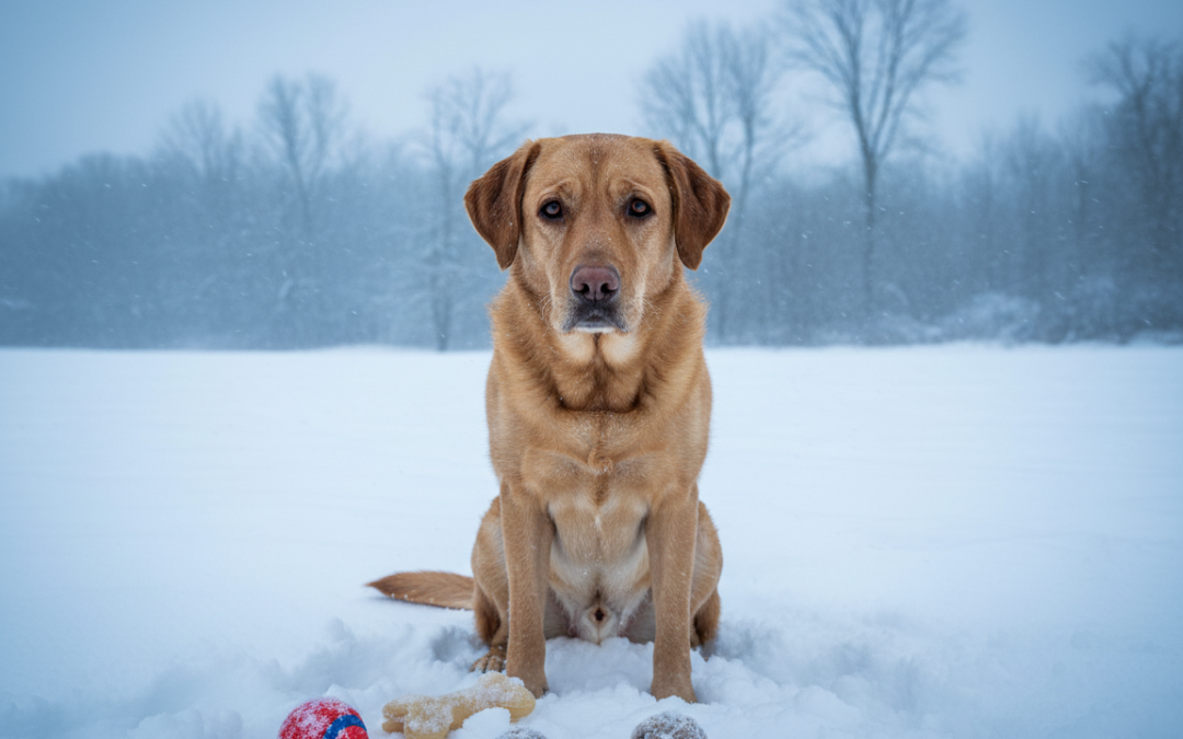 Príznaky nedostatku vitamínov u psov počas zimných mesiacov