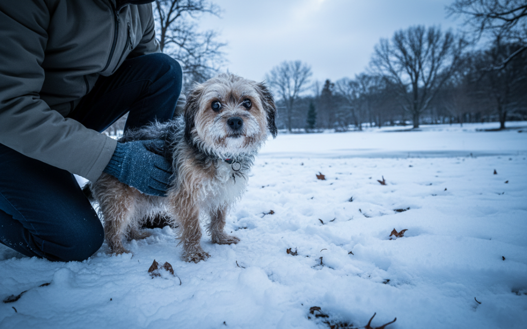 Ako včas rozpoznať podchladenie alebo omrzliny u psa?