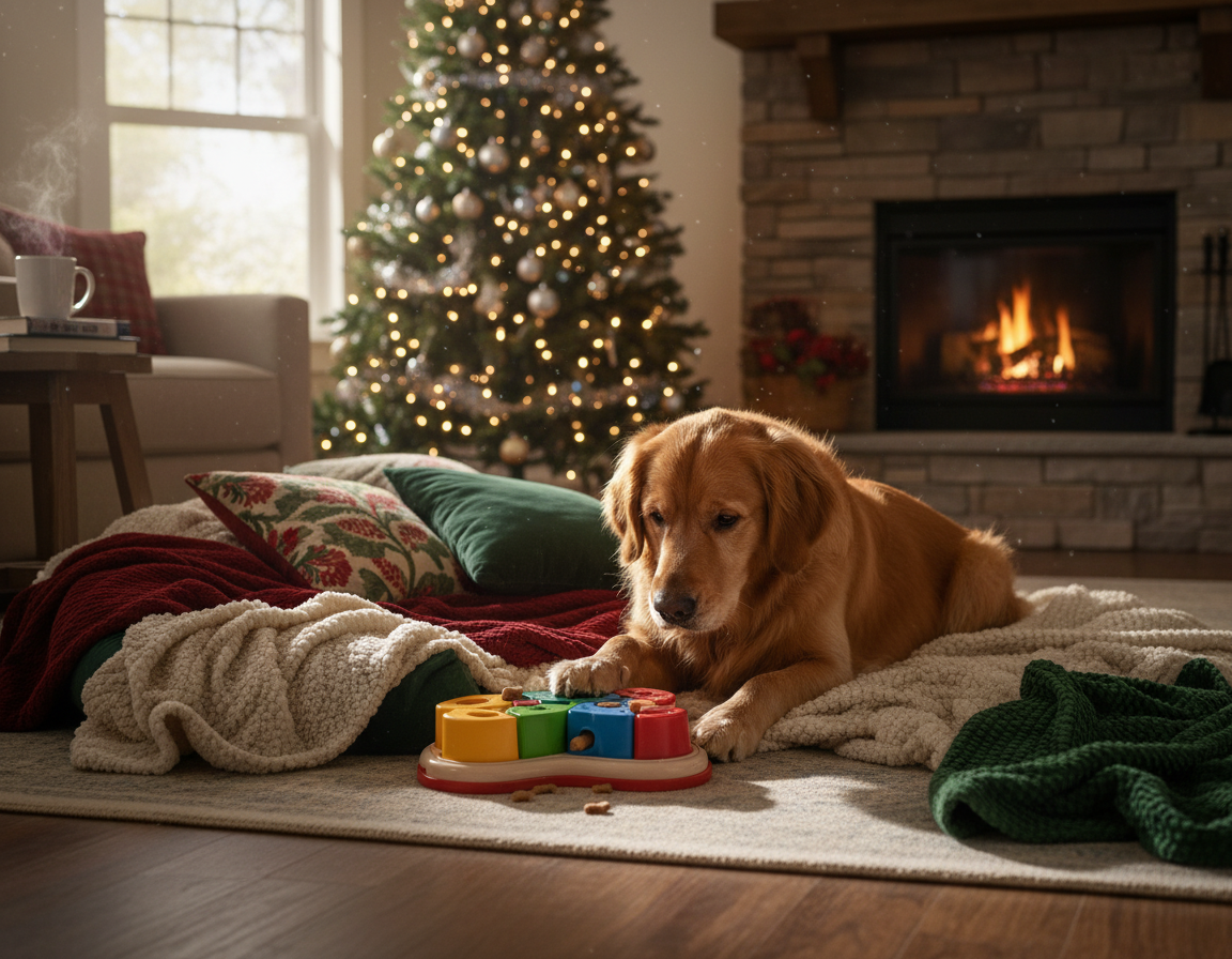 pes zima tipy na mentálne unavenie