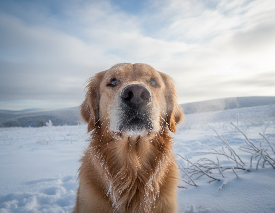 pes zima vplyv chladného vzduchu na dýchanie