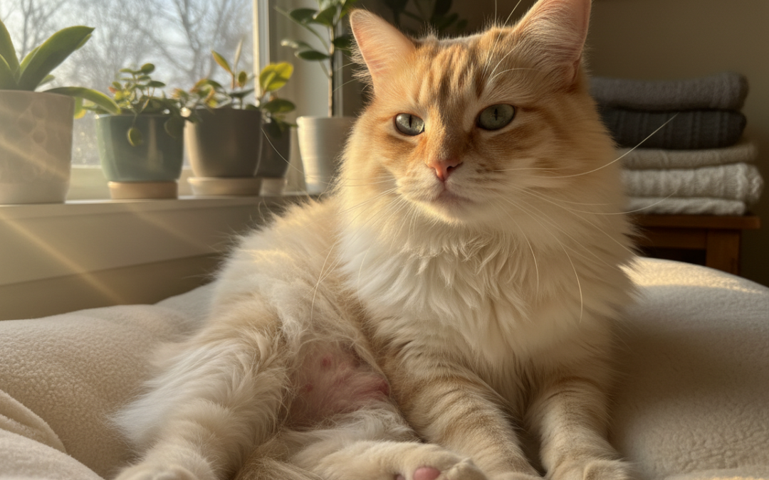 Podráždenie pokožky spôsobené počasím u mačky – Všetko, čo o tom potrebuješ vedieť!