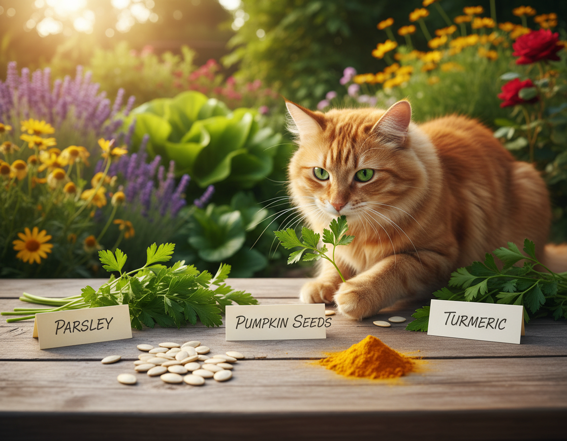 prírodné odčervovacie prostriedky pre mačky