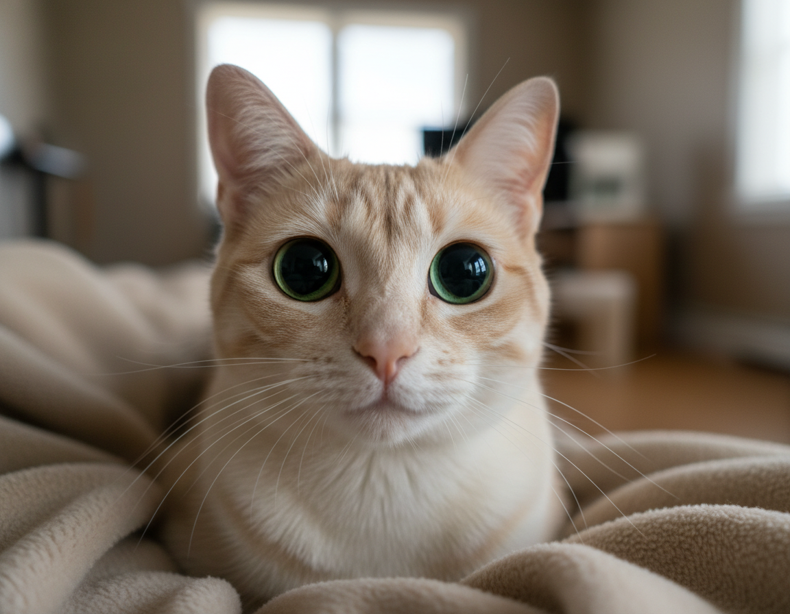 príznaky rozšírených zreníc u mačky