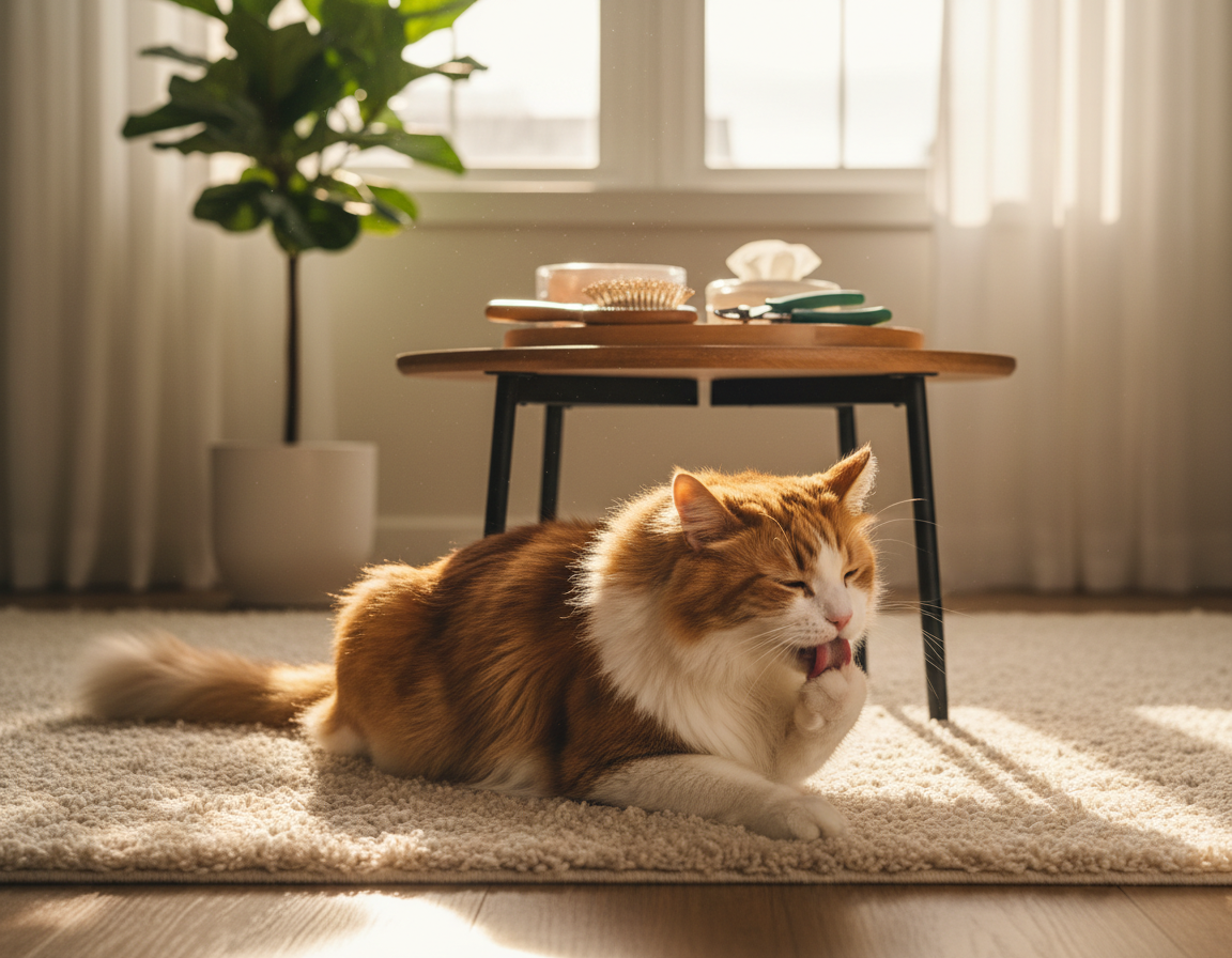 Hygienické rituály mačky – Všetko, čo o tom potrebuješ vedieť!