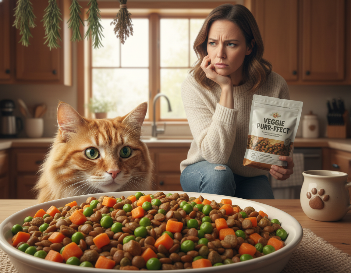 riziká vegetariánskej stravy u mačiek