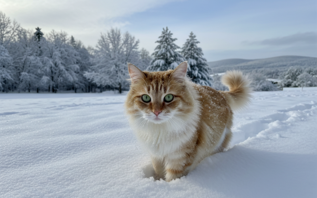 Riziko omrznutia mačky v zime – Všetko, čo o tom potrebuješ vedieť!