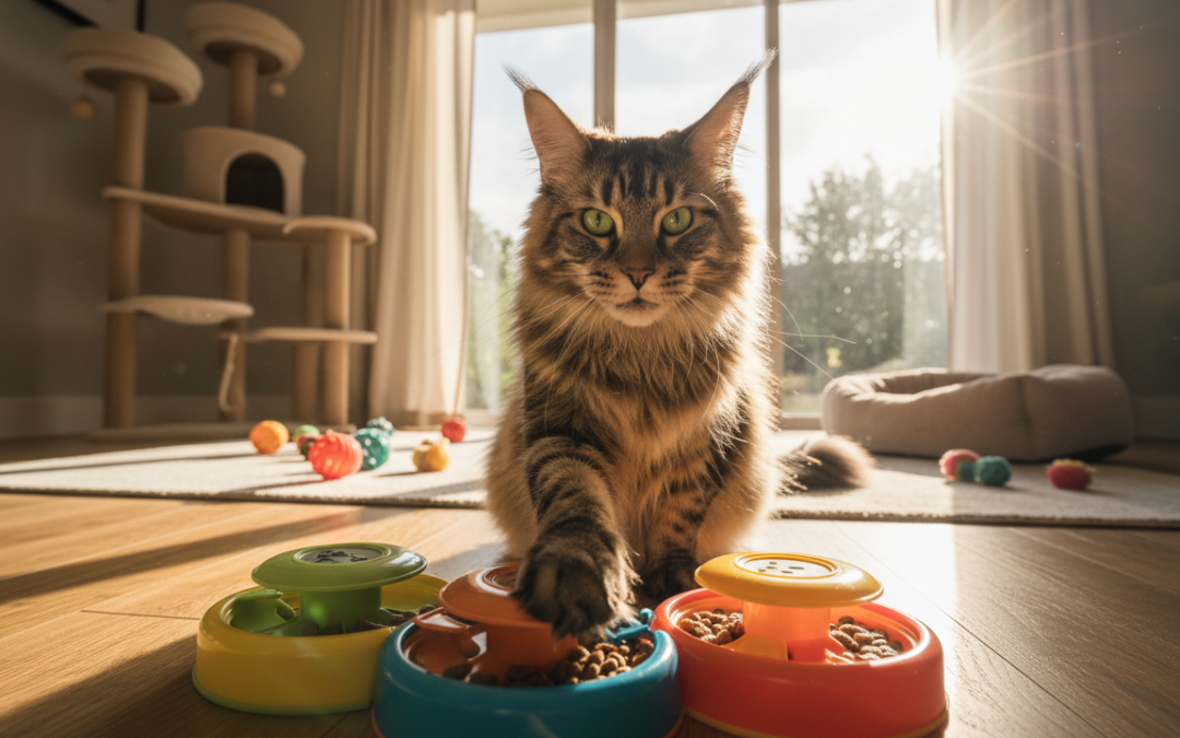 Rozvoj kognitívnych schopností mačky – Všetko, čo o tom potrebuješ vedieť!