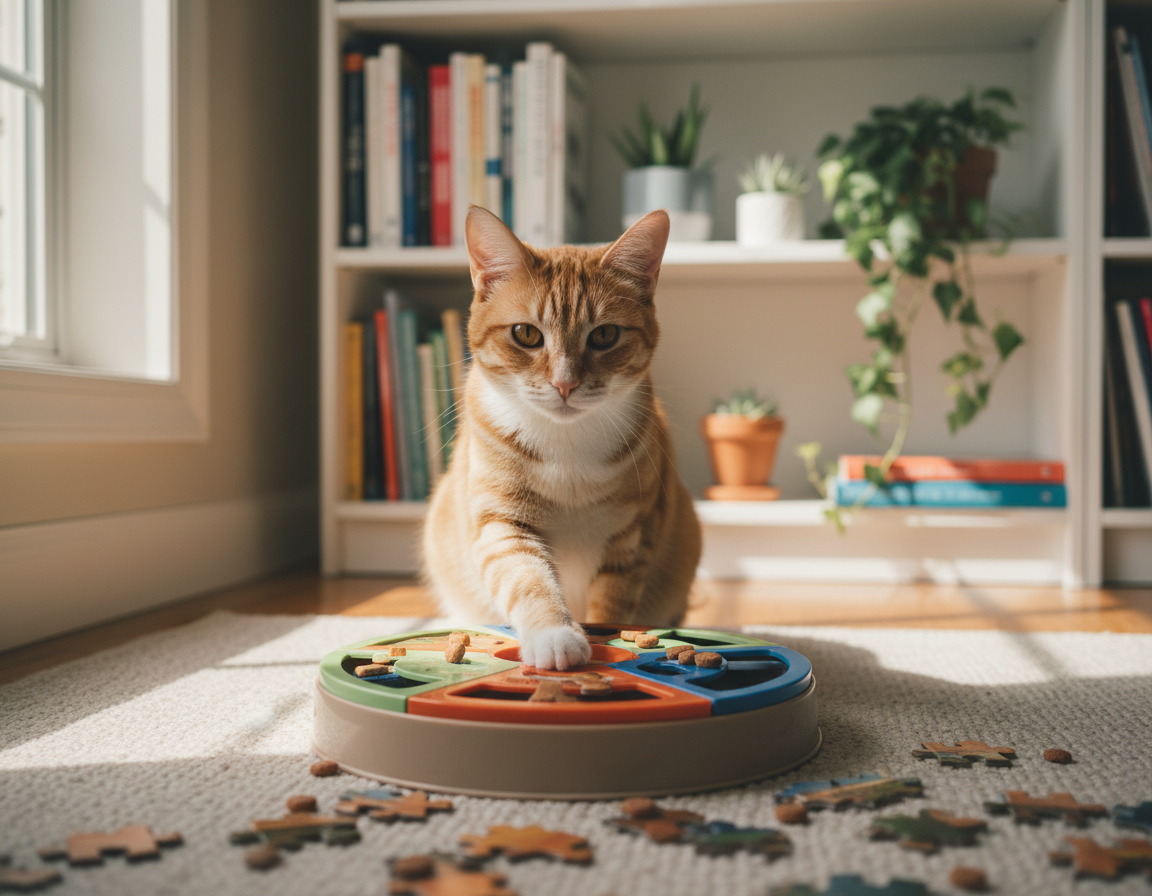 rozvoj rýchleho myslenia u mačky