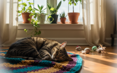 Spánkové návyky mačky – Všetko, čo o tom potrebuješ vedieť!