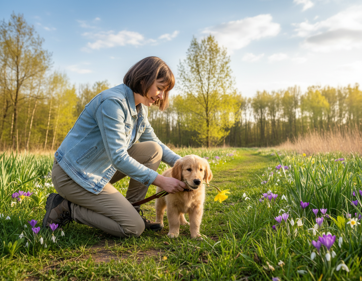 stena-jar-starostlivost šteňa jar starostlivosť