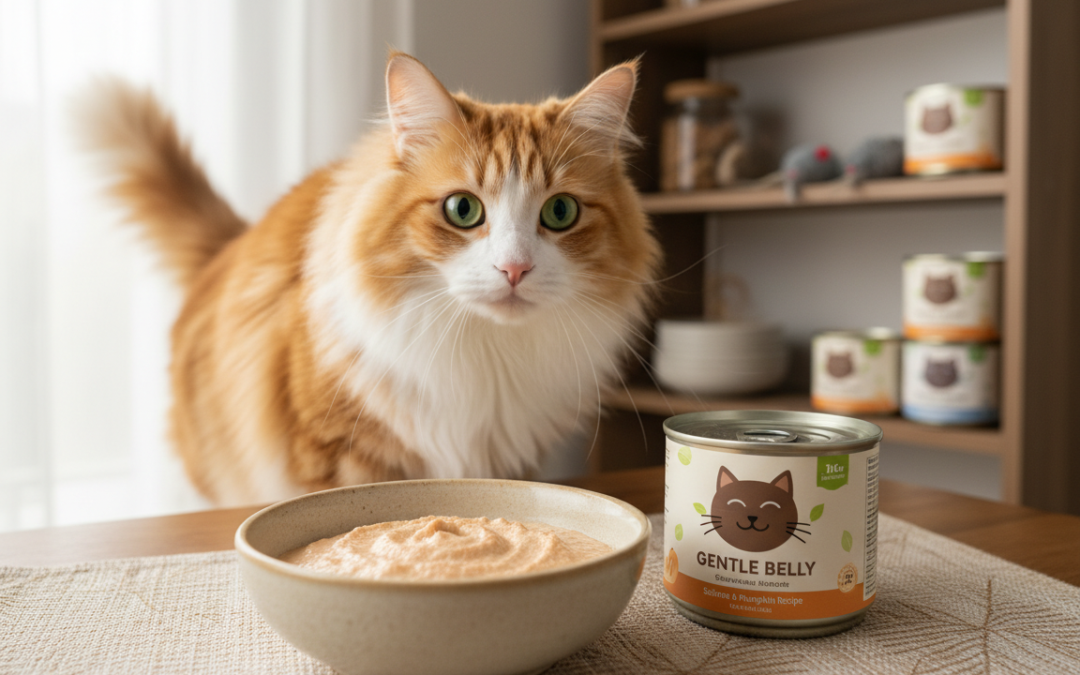 Strava pre mačky s citlivým žalúdkom – Všetko, čo o tom potrebuješ vedieť!