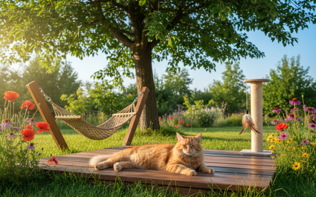 Vonkajšie miesta na oddych pre mačky – Všetko, čo o tom potrebuješ vedieť!