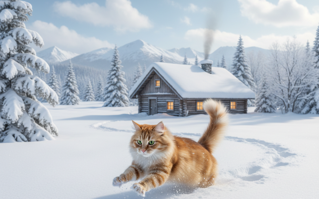 Zimný vonkajší spôsob života mačky – Všetko, čo o tom potrebuješ vedieť!