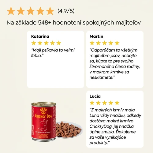 Mokré krmivo pre psy Ely s bravčovým mäsom a sumcom – 415 g 6 Mokré krmivo pre psy Ely s bravčovým mäsom a sumcom – 415 g – Obrázok 6