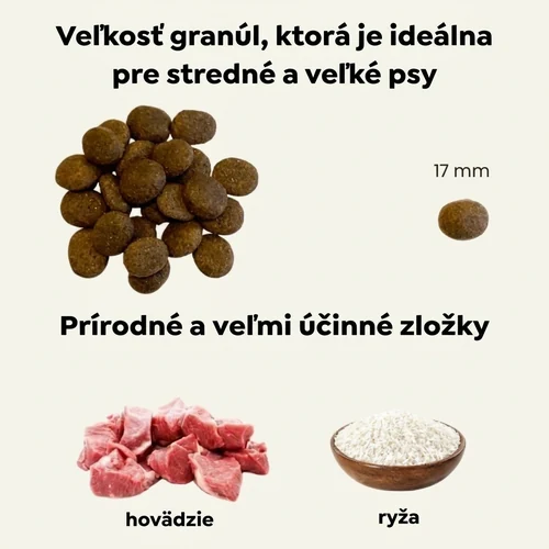 Hypoalergénne suché krmivo pre psy Ted s hovädzím mäsom 2 Hypoalergénne suché krmivo pre psy Ted s hovädzím mäsom – Obrázok 2