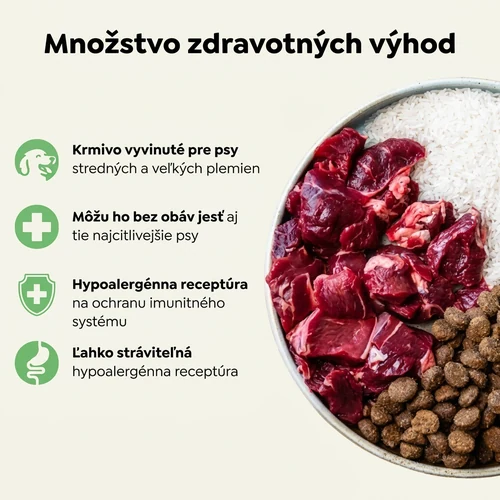 Hypoalergénne suché krmivo pre psy Ted s hovädzím mäsom 3 Hypoalergénne suché krmivo pre psy Ted s hovädzím mäsom – Obrázok 3