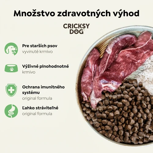 Suché krmivo pre psích seniorov Oscar s jahňacím mäsom 3 Suché krmivo pre psích seniorov Oscar s jahňacím mäsom – Obrázok 3