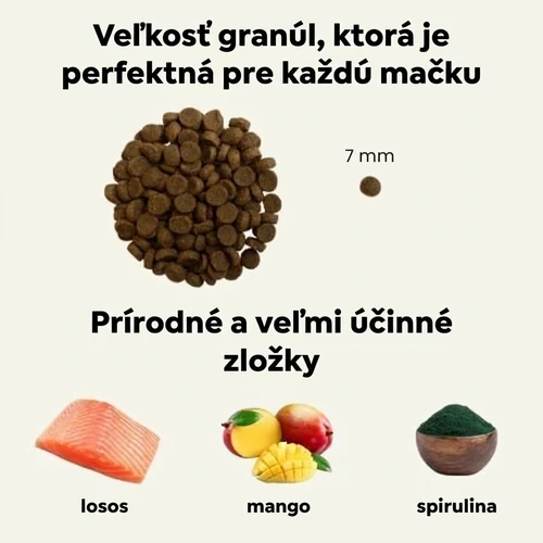 Hypoalergénne suché krmivo pre mačky Jasper s lososom 2 Hypoalergénne suché krmivo pre mačky Jasper s lososom – Obrázok 2